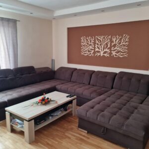 Santa fe multirelax 2 üléses u alakú kanapé